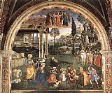 Bernardino Pinturicchio Canvas Paintings - Adoration of the Child